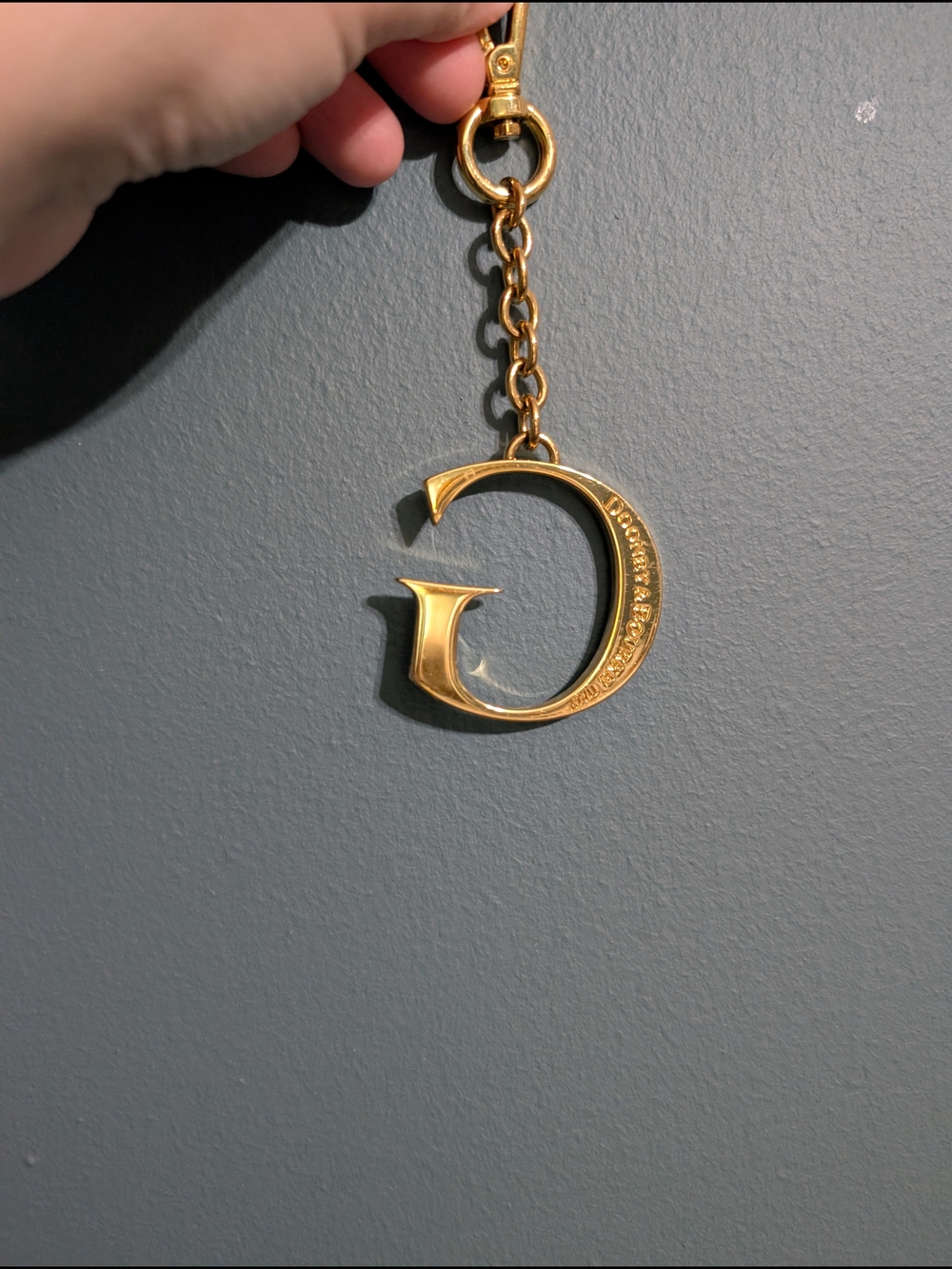 Gold Letter G Dooney & Bourke Charm - Picture 2 of 3